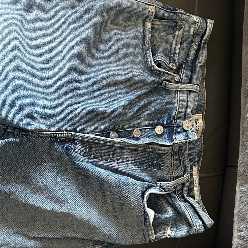 Citizens Of Humanity High Rise Blue Jeans